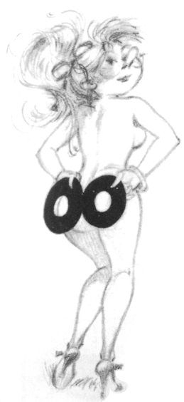 M'oiselle Jeanne (Gaston Lagaffe), by Franquin