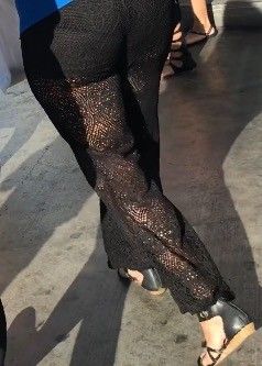 Milf sheer leggings
