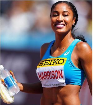 queen harrison sexy athlete