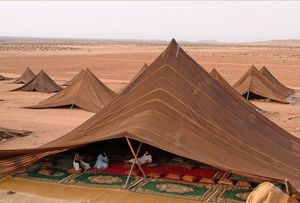 The tents of the Sultan