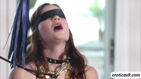 Click this video and see an exciting role play where beautiful brunette babe Jenna Ross and lover Toni Ribas play as slave and master fantas