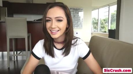 Busty Teen Lily Jordan Riding Step Bro Schlong