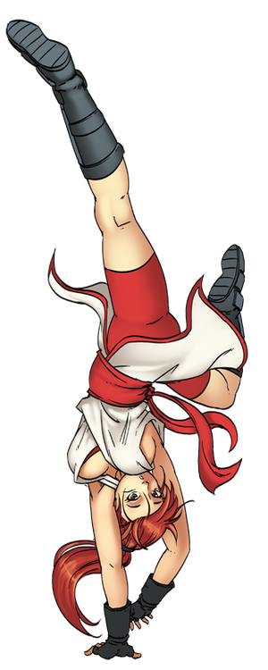 Red Battler - affection level 2