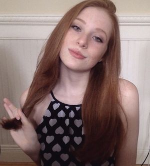 Madeline Ford's face is gorgeous