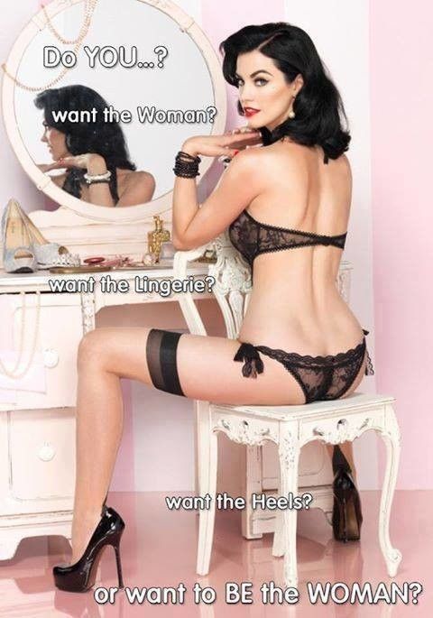 Want to be the woman?