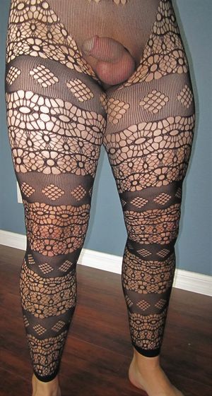 wonderful patterned hose