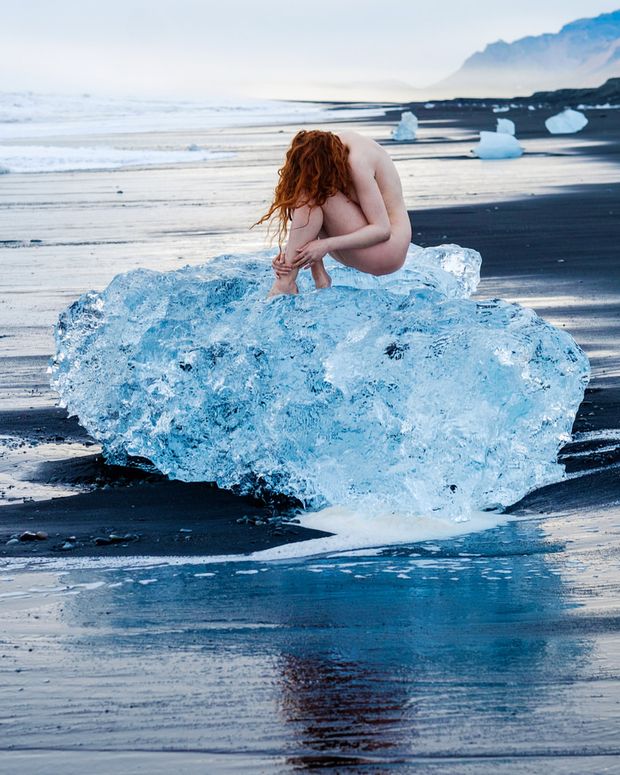 Iceland Jan 23, 2017 Cam Attree Iceberg  - Arctic nude workshop with Cam Attree, Corwin Prescott
