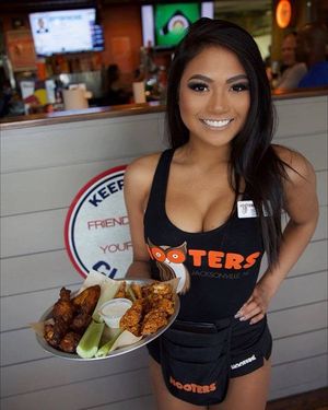 Hooters In Black