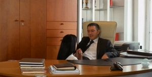 Asian Secretary Knows Her Place In The World