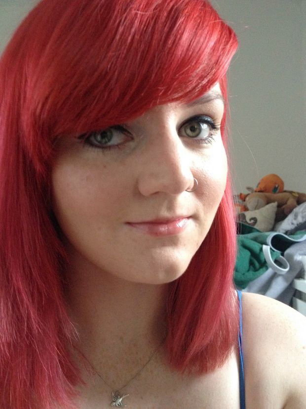 @Dyed hair