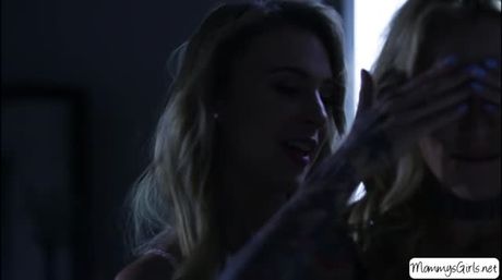 Hot milf Sarah Jessie caught her stepdaughter teen Zoey Taylor pulling a prank on her, she got pissed and punished teen Zoey.