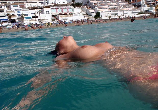 floating