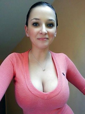 Cute face with massive boobs