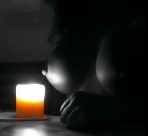 Beatifull candle with great background!