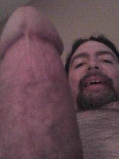 showing off my huge dick!