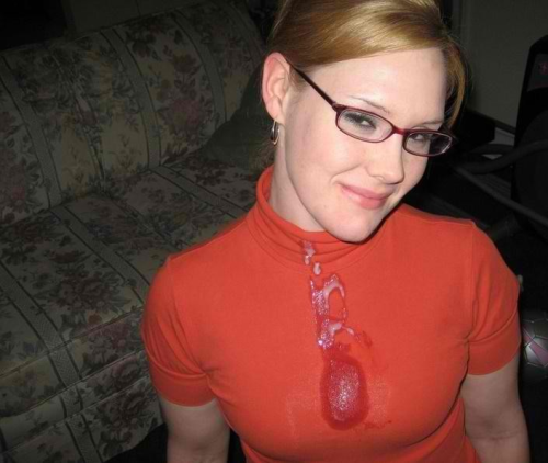 hot amateur babe cumfiesta on shirt hot damn