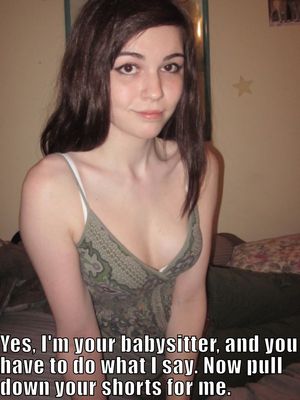 Horny babysitter
