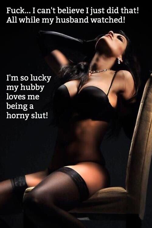 Horny slut
