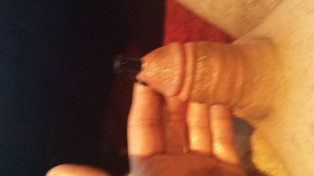 long toy in my dick