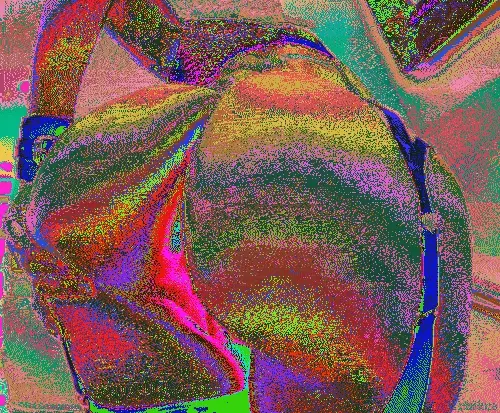 rainbow glitch