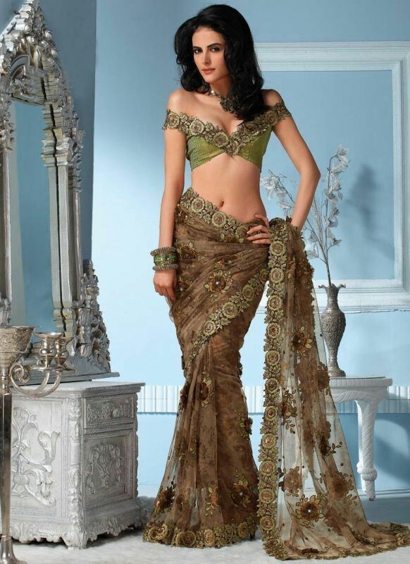 sexy saree