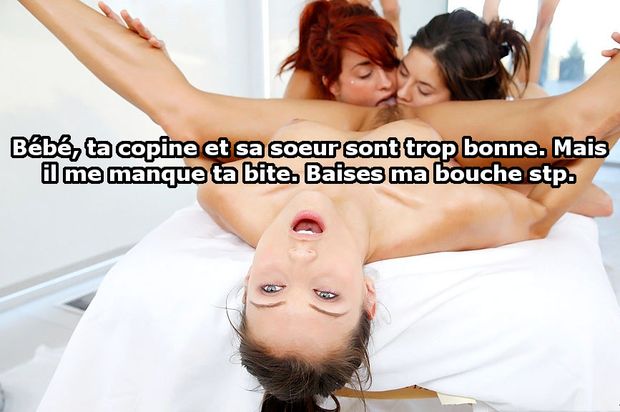 Foursome blowjob