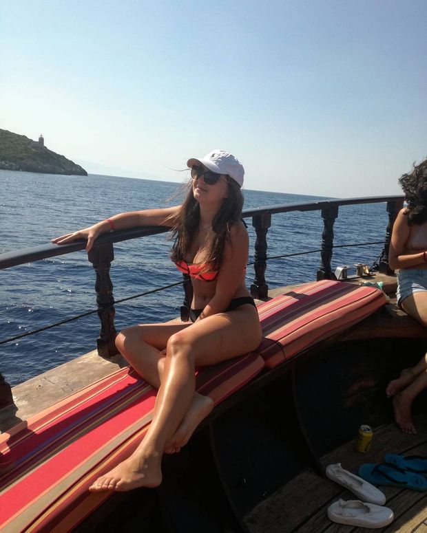 Teen in bikini
