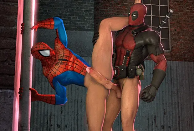 Superhero cock