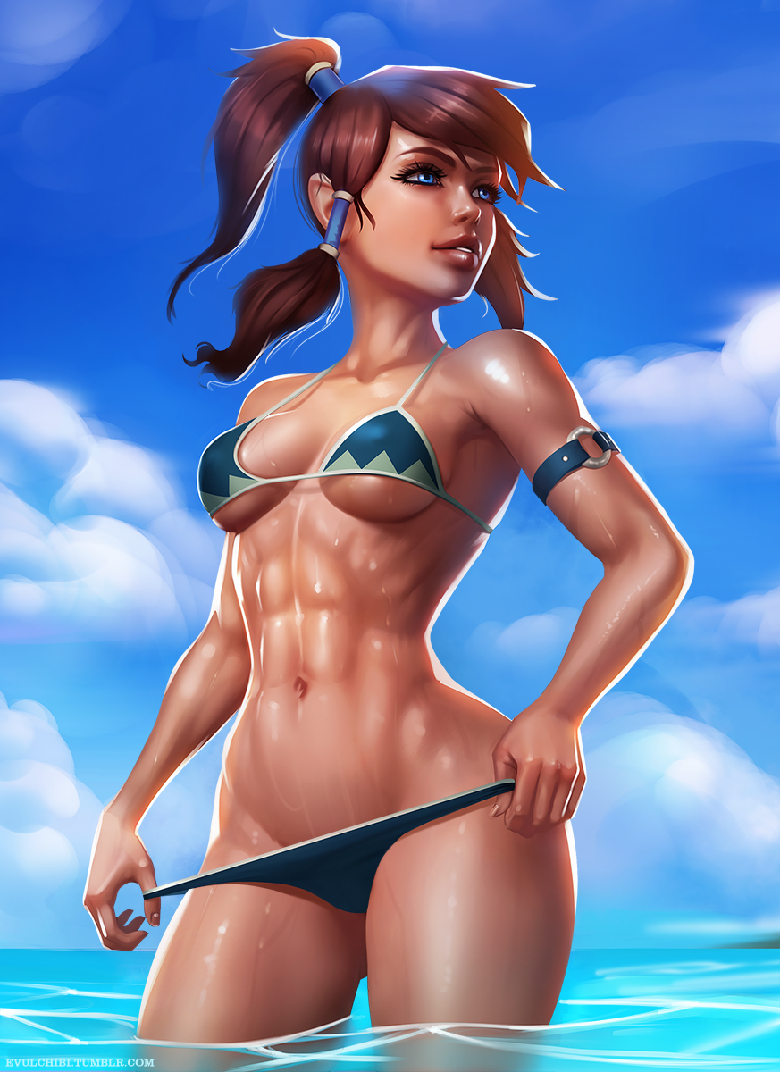 Korra by Evulchibi