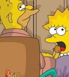 Abuelos Furiosos (El Abuelo y Gaspar se Follan a Lisa Simpson)