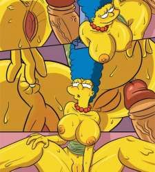 El Agujero de San Valentín (Marge Simpson Folla con Ned Flanders)