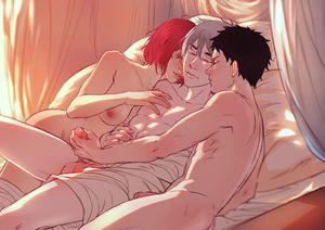 Shirayuki threesome by dauinsaru
