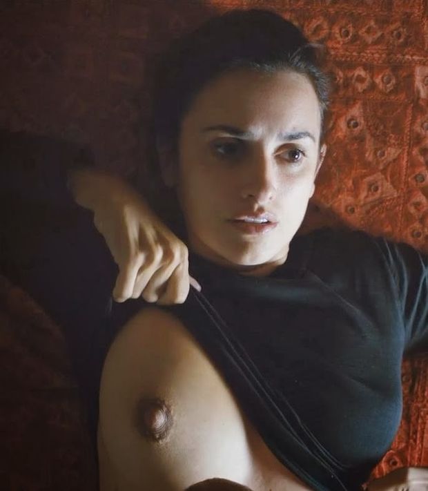 Penelope Cruz breast nipple