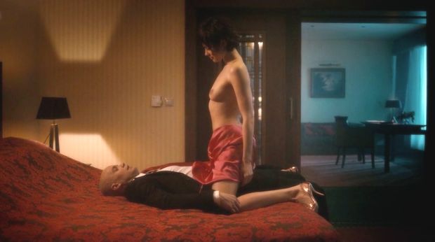 Olga Kurylenko nude from Hitman