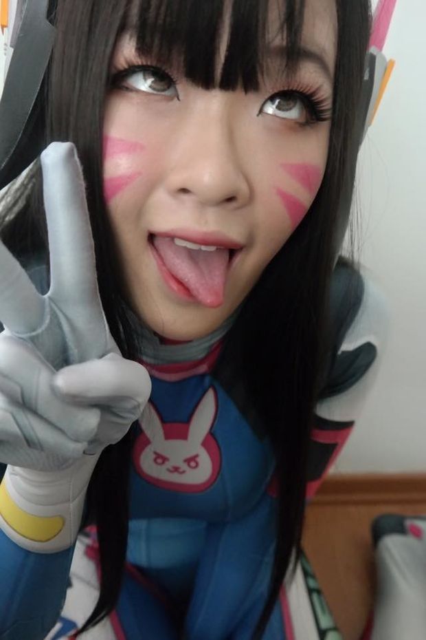 D'Va ahegao