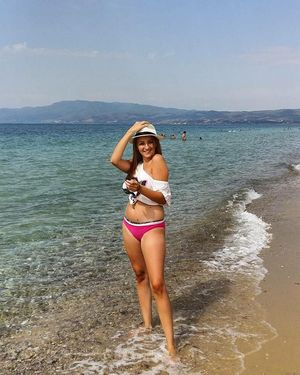 Sexy teen with amazing legs