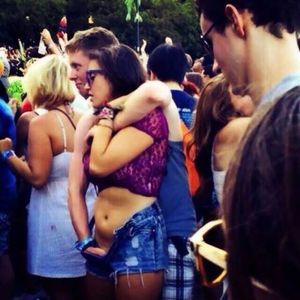 Manhandled in public