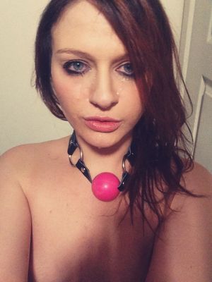 Selfie to send her boyfriend