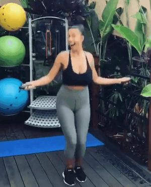 Devin Brugman jumping rope... need I say more?