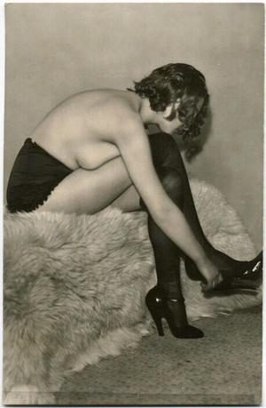 French Advertisement for Diana Slip & Co. photographed by...