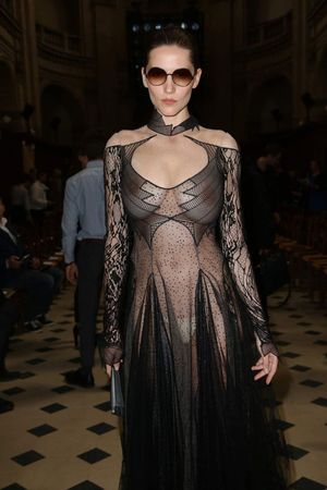 Hea Deville braless see thru