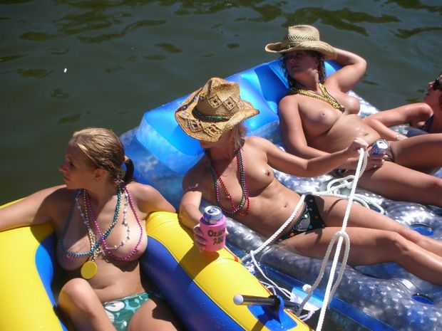 River drinking