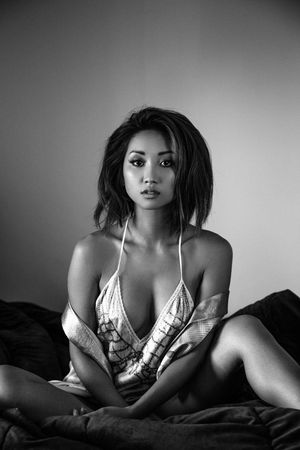 Brenda Song cleavage