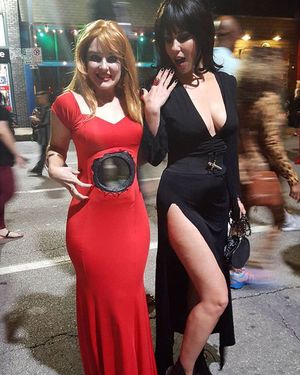 Lee-Ann-McAdoo-Halloween-Costume-Picture-2015-4 Elvira ?