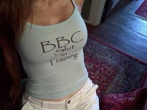 "BBC Slut in Training" top