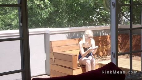 Mom and teen made to anal rough sex in threesome