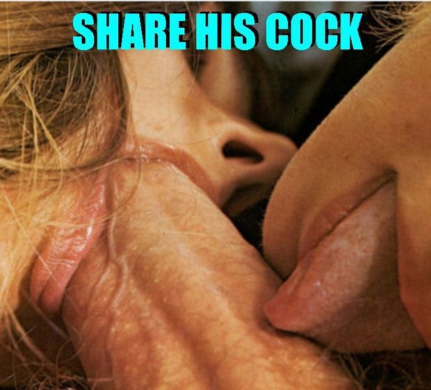 share his cock with your best friend. Let him fuck her asshole too