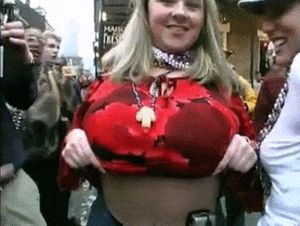 Throw her a bucket of beads