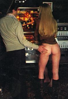 So far she's lost her pants but he's giving her some encouragement.