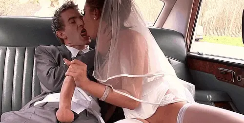 He know I fuck his bride for long time so the groom did not betray that I volunteered to bring the bride to the ceremony